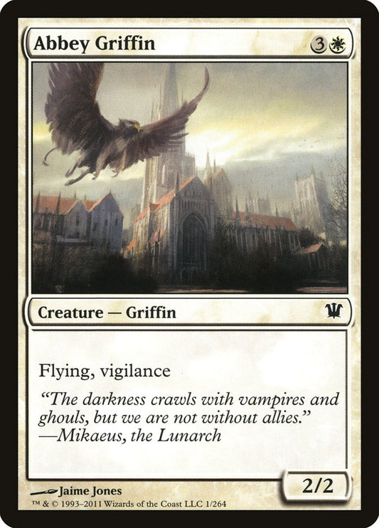 Abbey Griffin [Innistrad] [Foil]