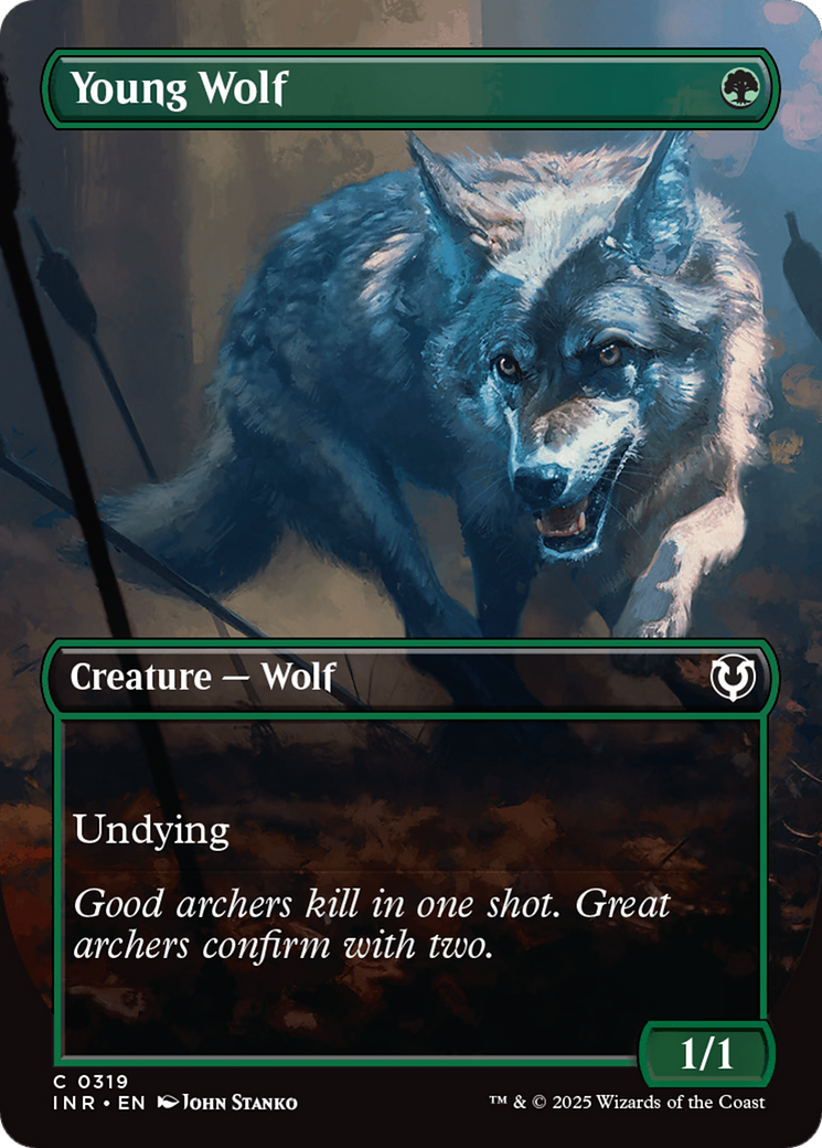 Young Wolf (Borderless) [Innistrad Remastered] [Foil]