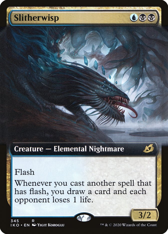 Slitherwisp (Extended Art) [Ikoria: Lair of Behemoths] [Foil]