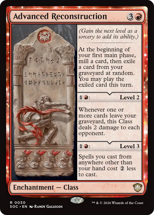 Advanced Reconstruction [Secrets of Strixhaven Commander] [Foil]