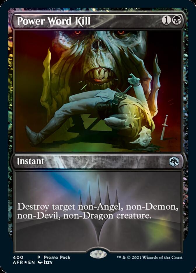 Power Word Kill (Promo Pack) [Dungeons & Dragons: Adventures in the Forgotten Realms] [Foil]