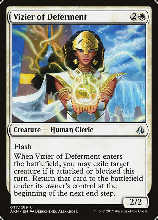 Vizier of Deferment [Amonkhet] [Foil]