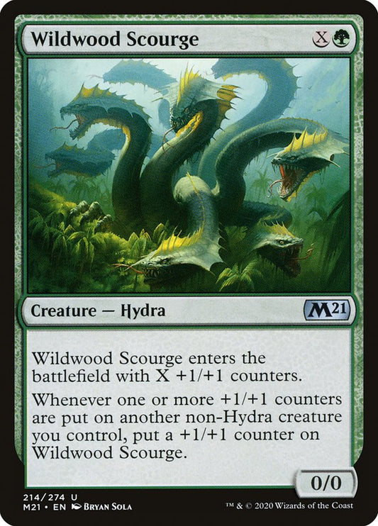 Wildwood Scourge [Core Set 2021] [Foil]