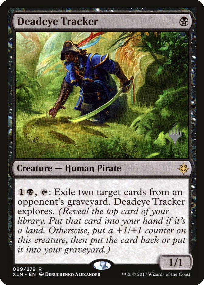 Deadeye Tracker (Promo Pack) [Ixalan Promos] [Foil]