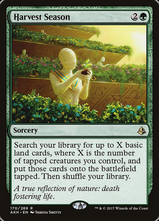 Harvest Season [Amonkhet] [Foil]