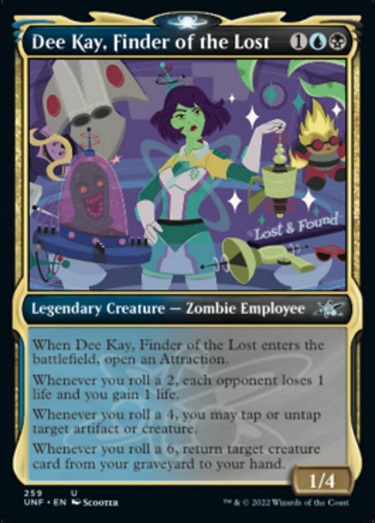 Dee Kay, Finder of the Lost (Showcase) [Unfinity] [Foil]