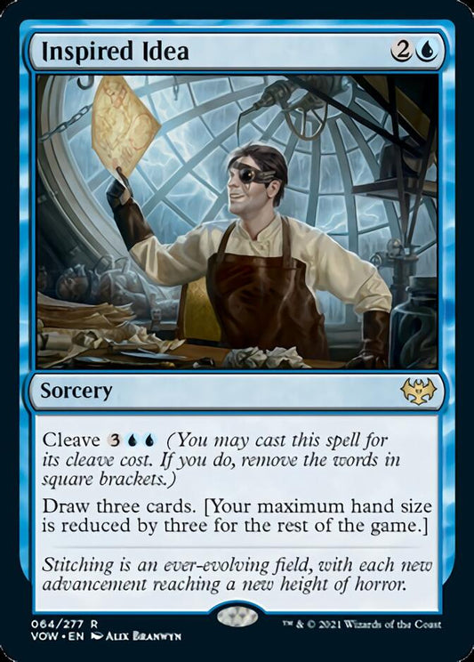 Inspired Idea [Innistrad: Crimson Vow] [Foil]