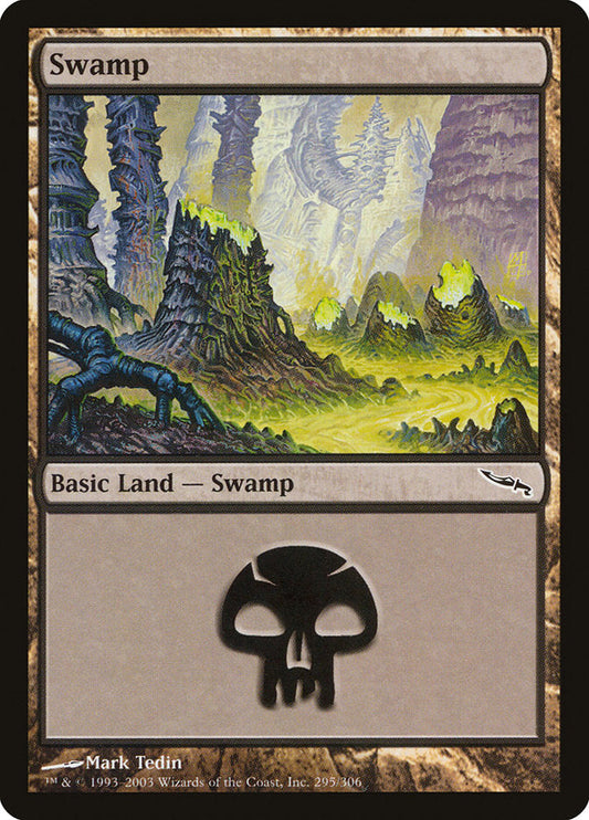 Swamp (295) [Mirrodin] [Foil]