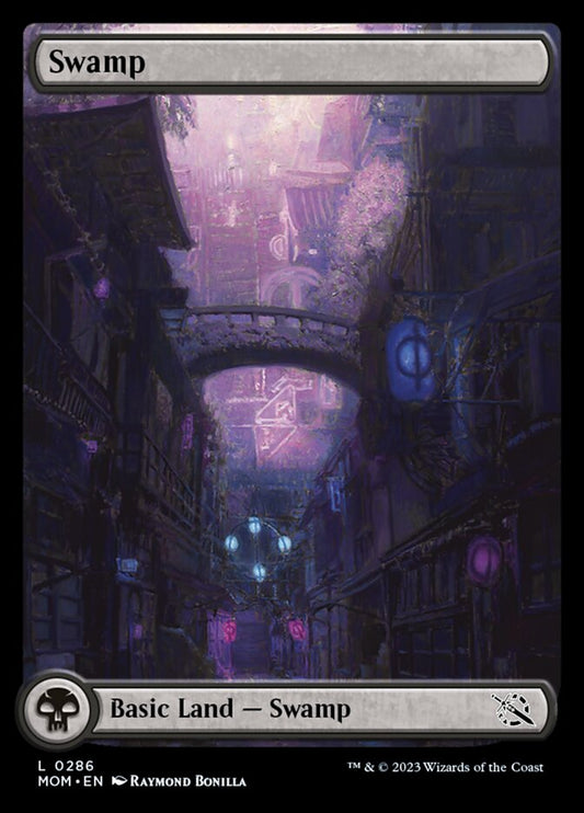 Swamp (286) [March of the Machine] [Foil]