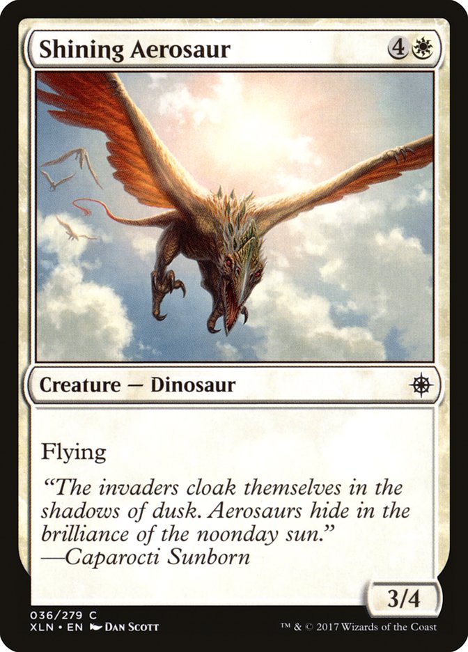 Shining Aerosaur [Ixalan] [Foil]