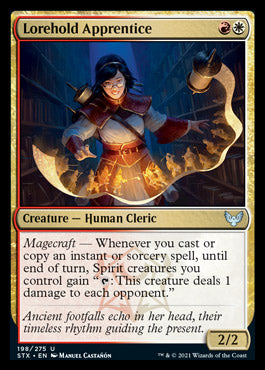 Lorehold Apprentice [Strixhaven: School of Mages] [Foil]