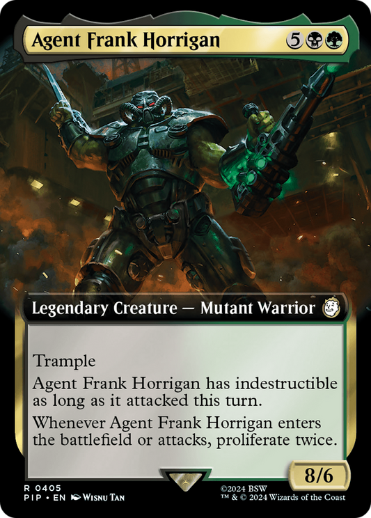 Agent Frank Horrigan (Extended Art) [Fallout] [Foil]