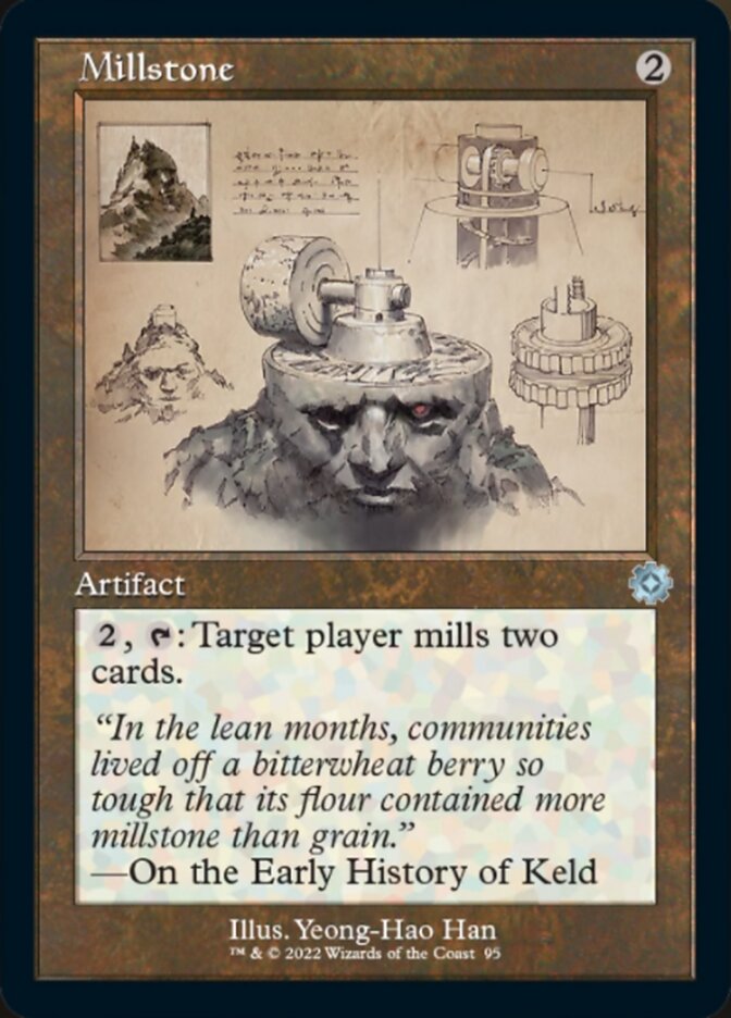 Millstone (Retro Schematic) [The Brothers' War Retro Artifacts] [Foil]