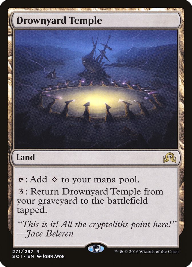 Drownyard Temple [Shadows over Innistrad] [Foil]