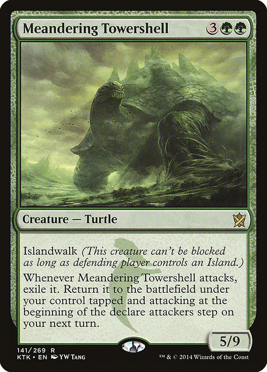Meandering Towershell [Khans of Tarkir] [Foil]