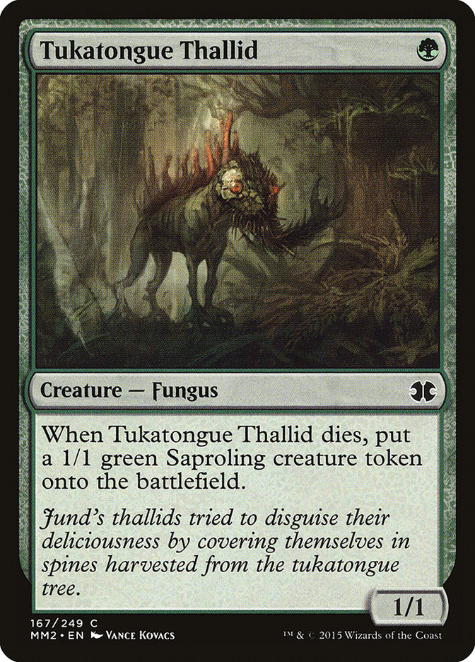 Tukatongue Thallid [Modern Masters 2015] [Foil]
