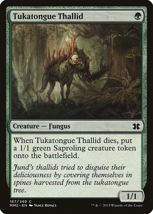 Tukatongue Thallid [Modern Masters 2015] [Foil]