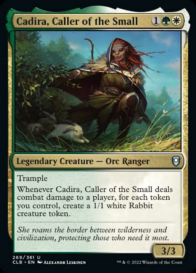 Cadira, Caller of the Small [Commander Legends: Battle for Baldur's Gate] [Foil]