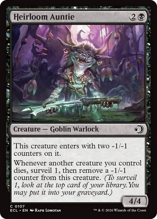 Heirloom Auntie [Lorwyn Eclipsed] [Foil]
