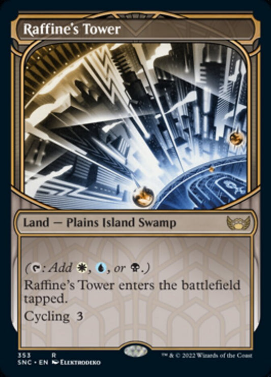 Raffine's Tower (Showcase Skyscraper) [Streets of New Capenna] [Foil]