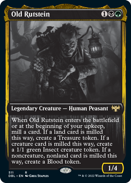 Old Rutstein [Innistrad: Double Feature] [Foil]