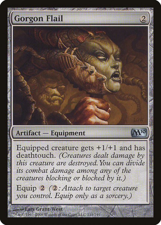 Gorgon Flail [Core Set 2010] [Foil]
