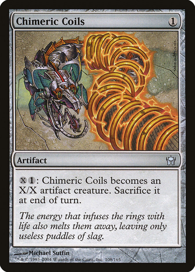 Chimeric Coils [Fifth Dawn] [Foil]
