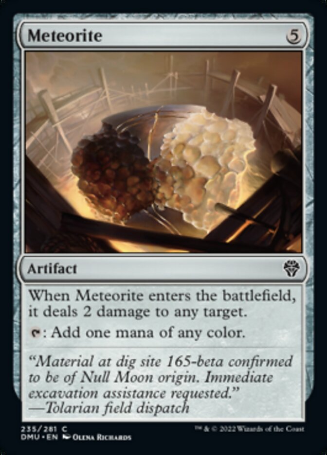 Meteorite [Dominaria United] [Foil]