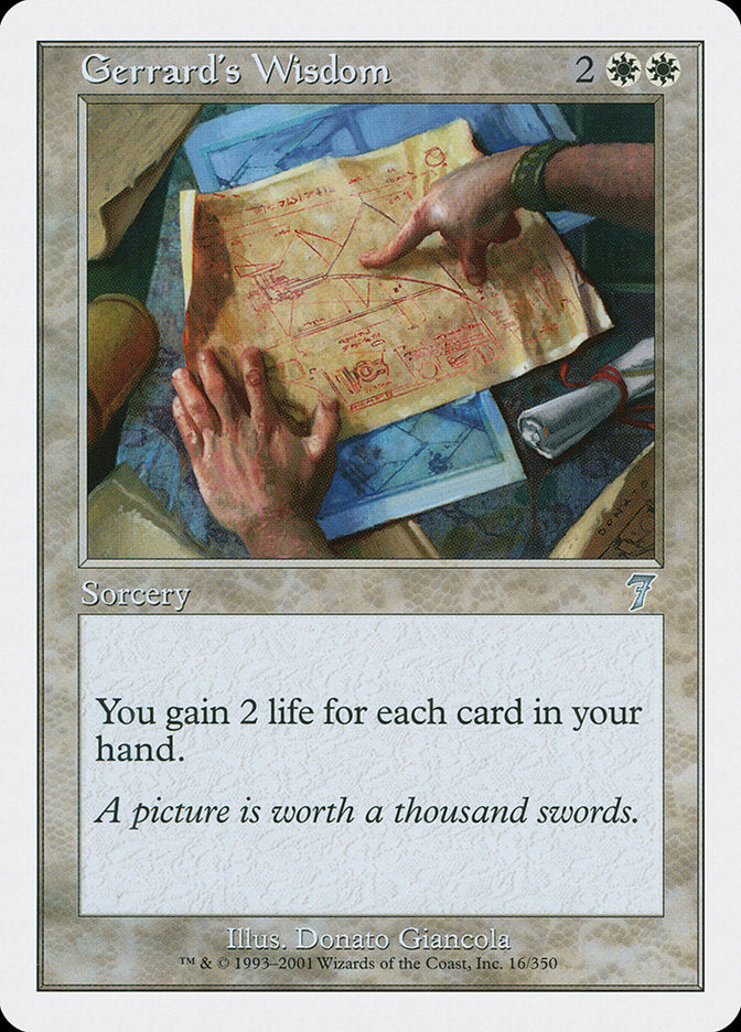 Gerrard's Wisdom [Seventh Edition] [Foil]