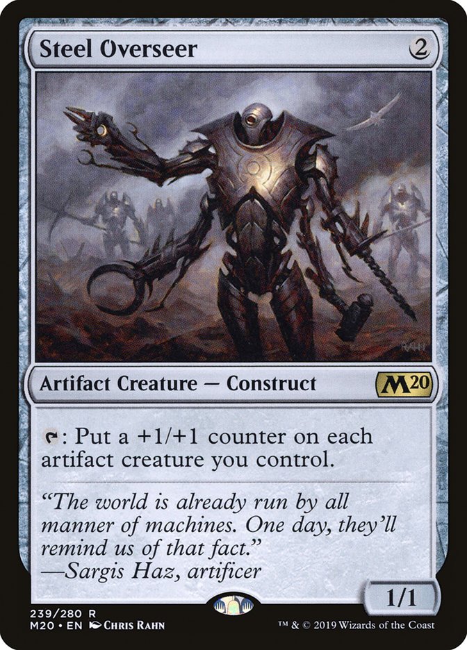 Steel Overseer [Core Set 2020] [Foil]