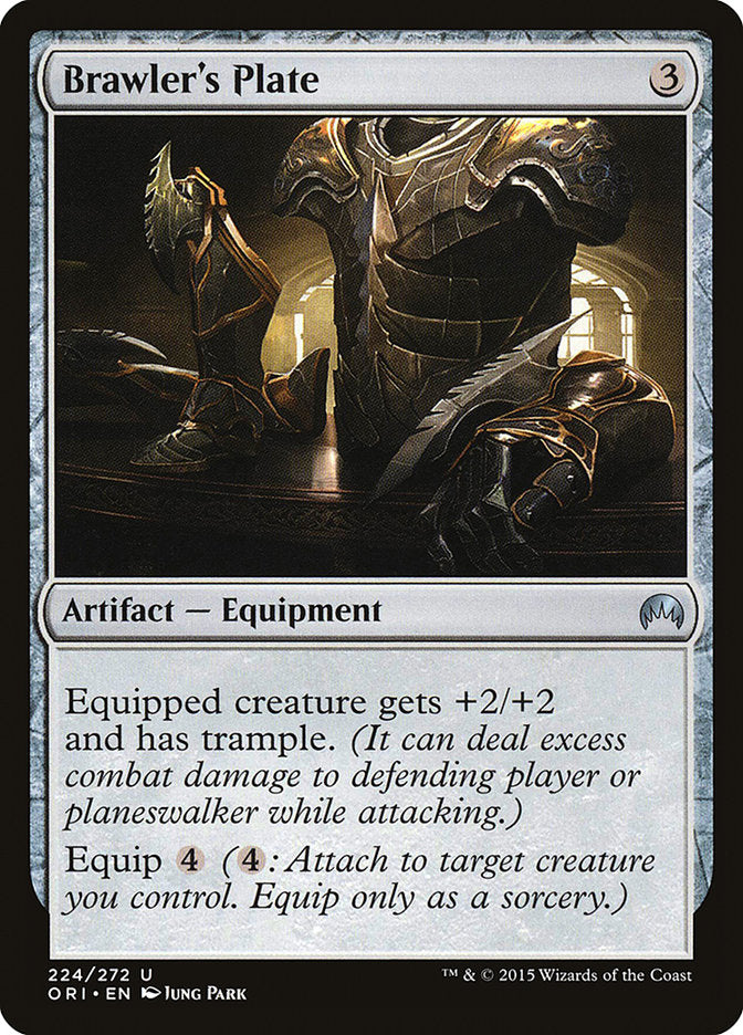 Brawler's Plate [Magic Origins] [Foil]