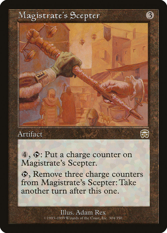 Magistrate's Scepter [Mercadian Masques] [Foil]