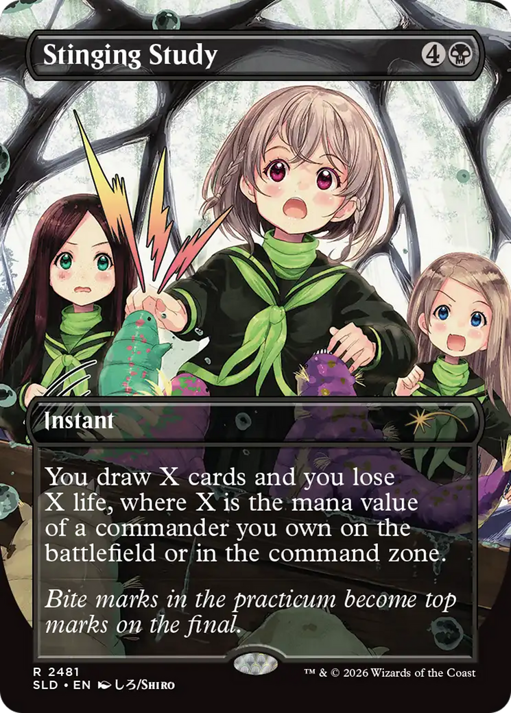 Stinging Study [Secret Lair Drop Series] [Foil]