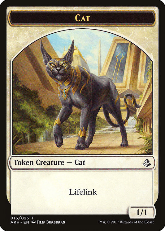 Cat Token [Amonkhet Tokens] [Foil]