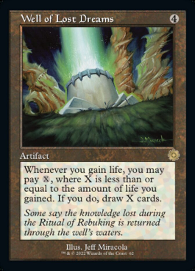Well of Lost Dreams (Retro) [The Brothers' War Retro Artifacts] [Foil]