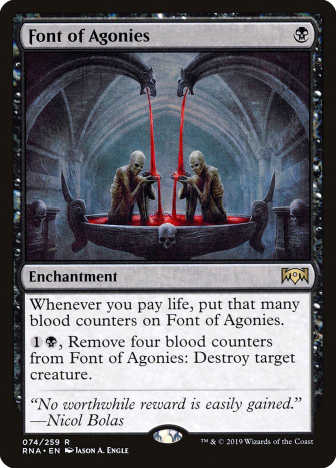 Font of Agonies [Ravnica Allegiance] [Foil]