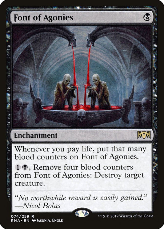 Font of Agonies [Ravnica Allegiance] [Foil]