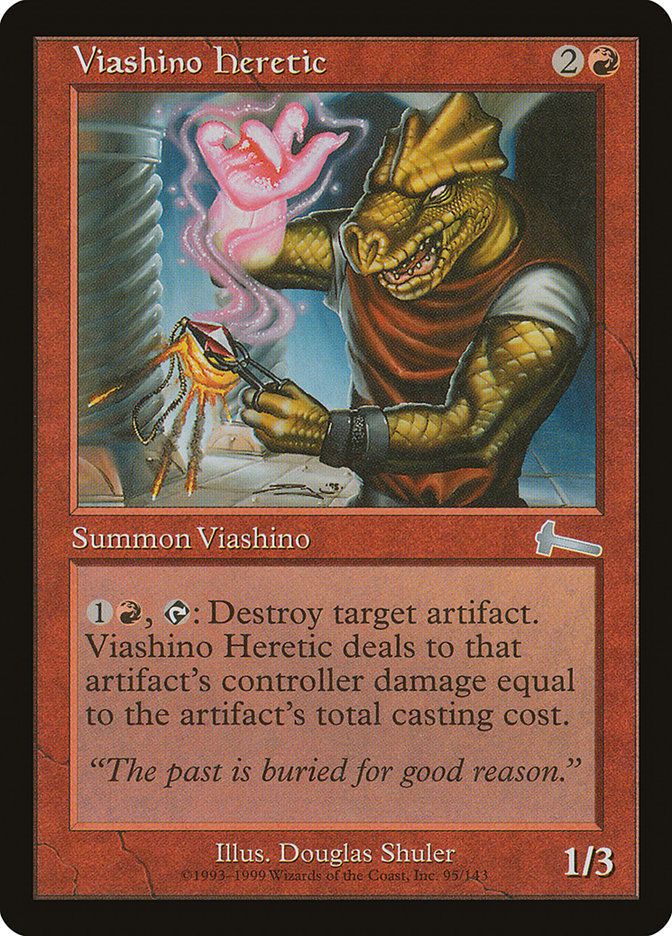 Viashino Heretic [Urza's Legacy] [Foil]