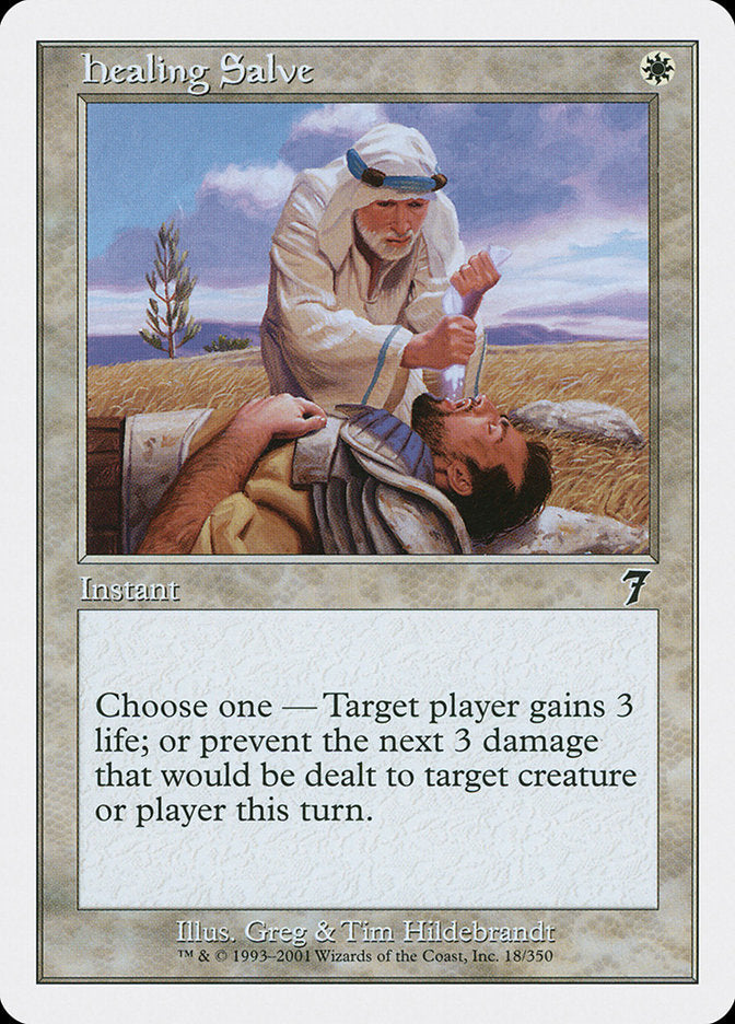 Healing Salve [Seventh Edition] [Foil]