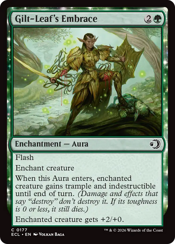 Gilt-Leaf's Embrace [Lorwyn Eclipsed] [Foil]