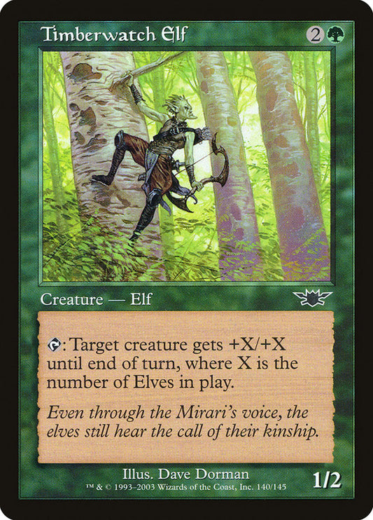 Timberwatch Elf [Legions] [Foil]