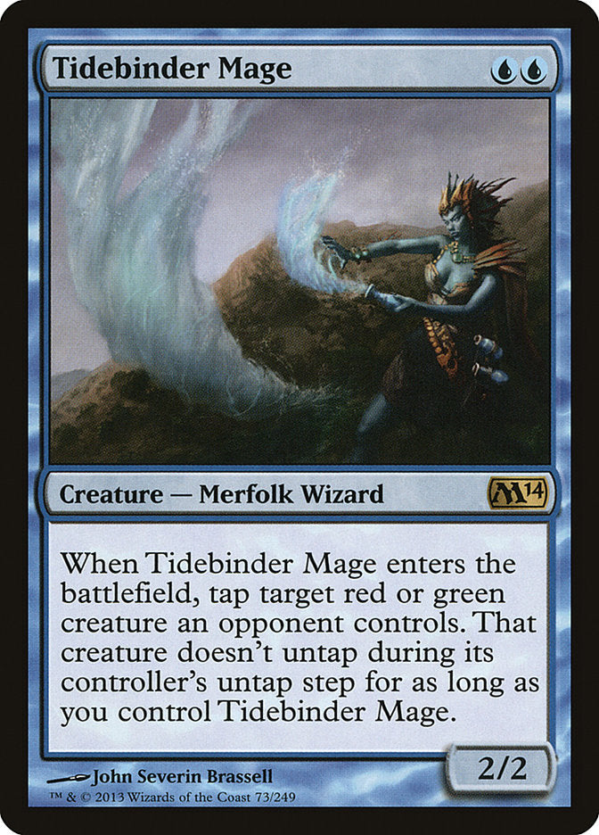 Tidebinder Mage [Core Set 2014] [Foil]