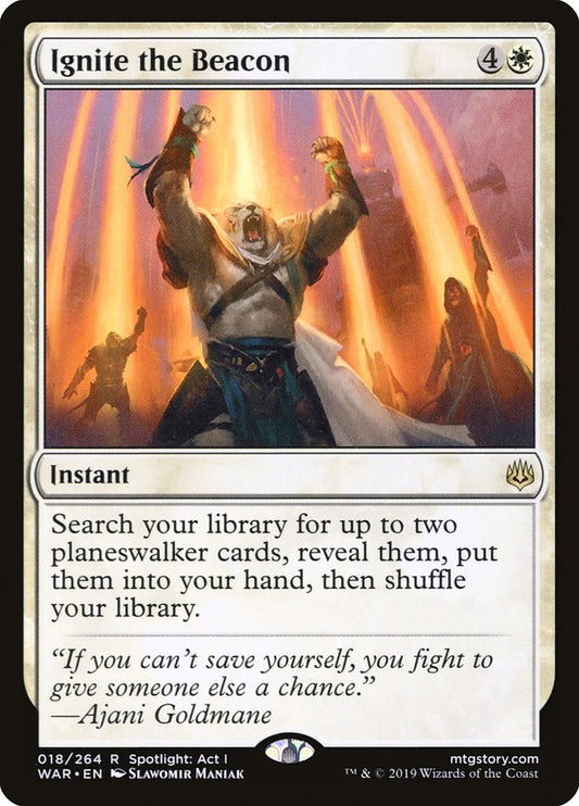 Ignite the Beacon [War of the Spark] [Foil]