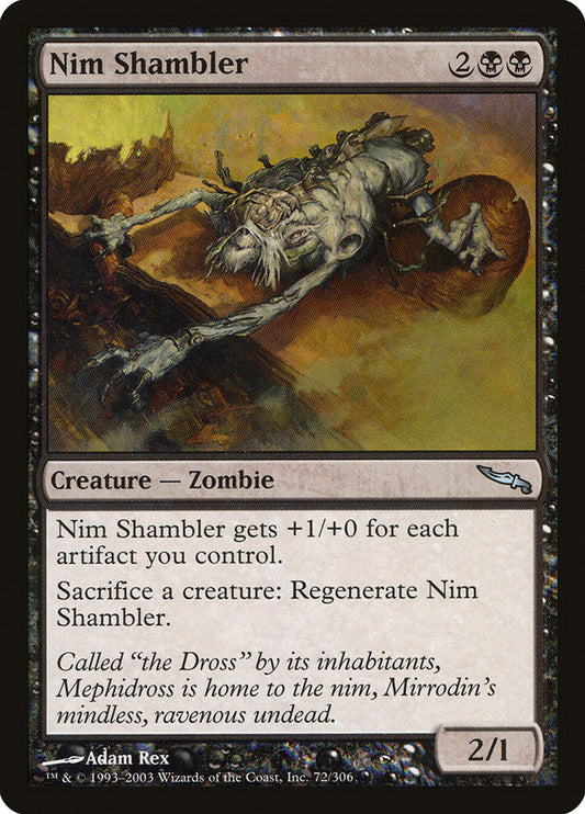 Nim Shambler [Mirrodin] [Foil]