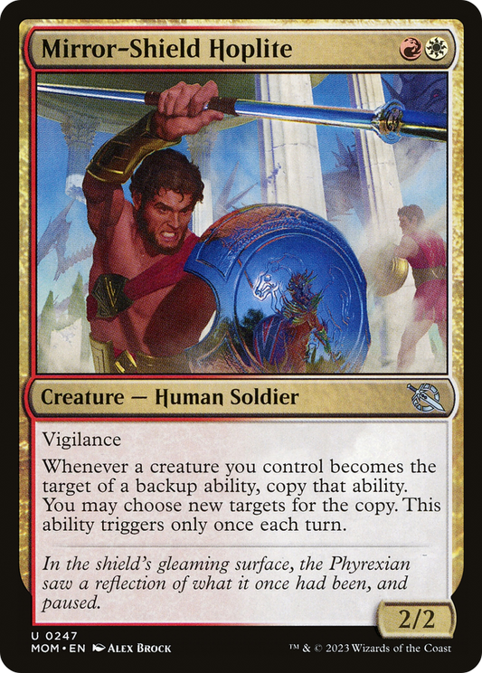 Mirror-Shield Hoplite [March of the Machine] [Foil]
