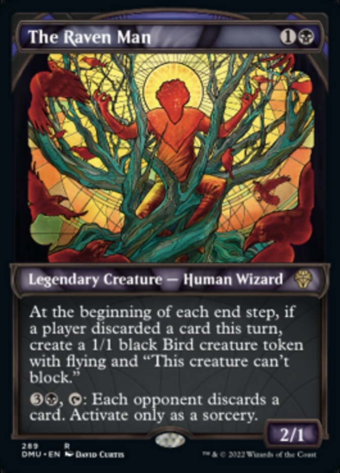 The Raven Man (Showcase) [Dominaria United] [Foil]