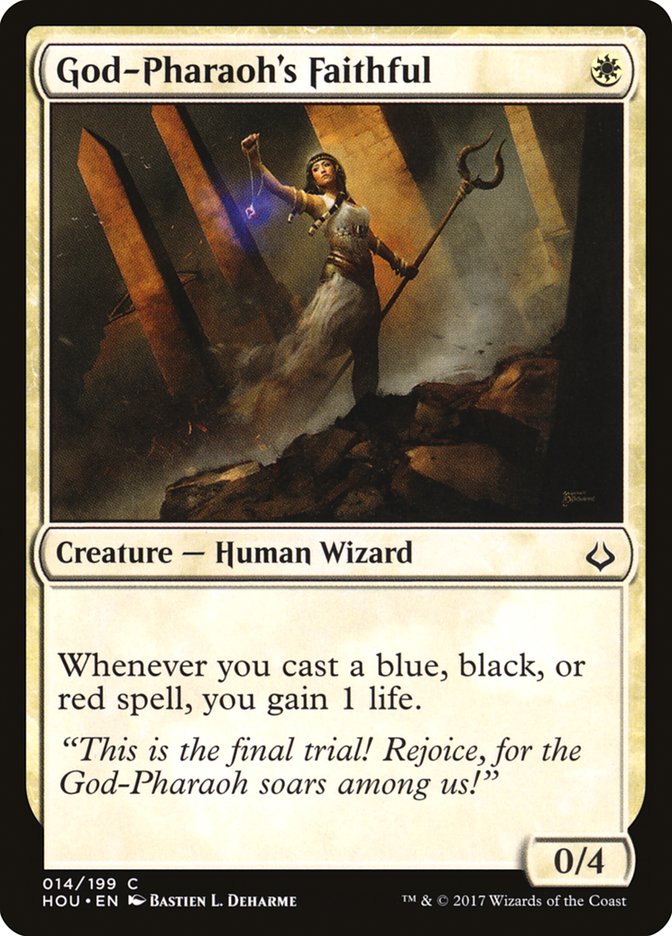 God-Pharaoh's Faithful [Hour of Devastation] [Foil]