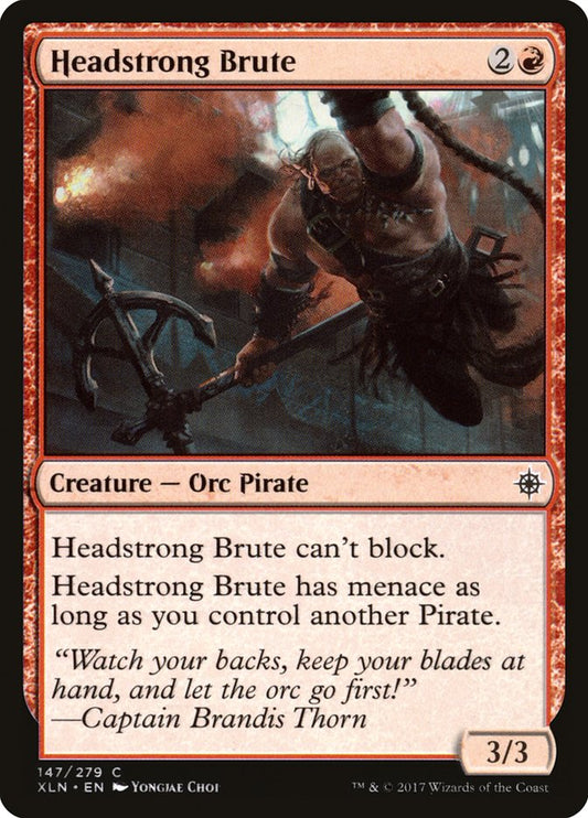 Headstrong Brute [Ixalan] [Foil]