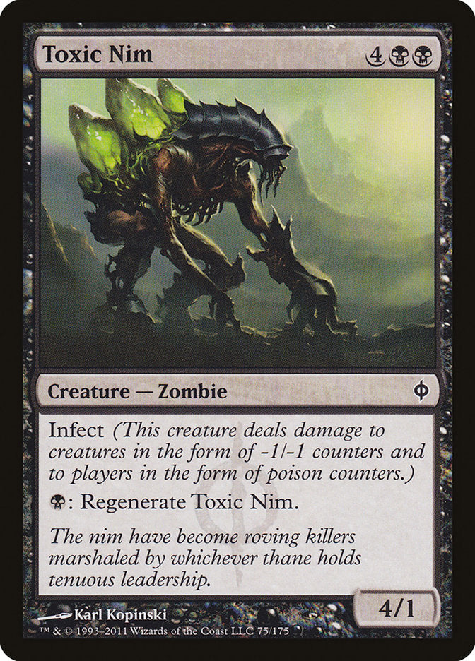 Toxic Nim [New Phyrexia] [Foil]