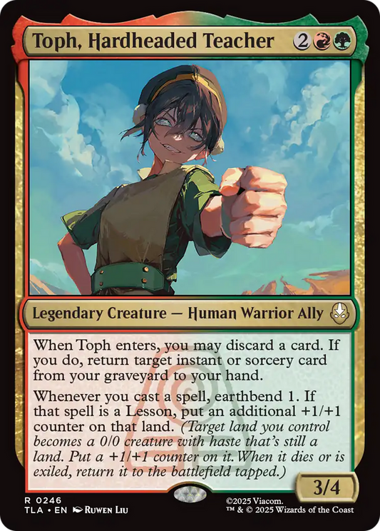 Toph, Hardheaded Teacher [Avatar: The Last Airbender] [Foil]